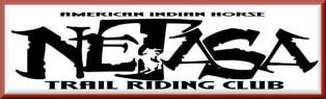 Logo of the Nezca Trail Riding Club with bold black text on a white background.